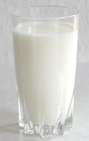 Glass of milk