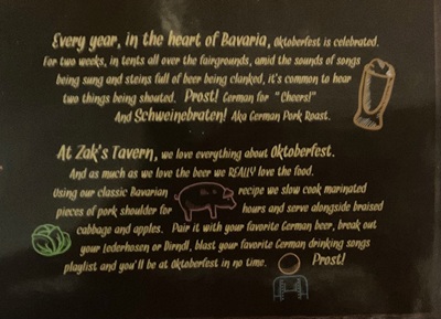 Discription of Costco's Bavarian Zak's Tavern Slow Cooked Oktoberfest Pork Shoulder